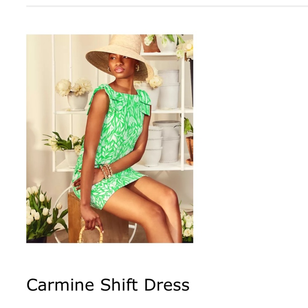 Lilly Pulitzer Carmine Shift Dress.
